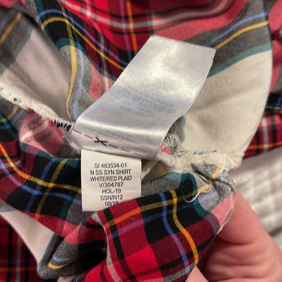 EUC tartan plaid button down shirt - medium - Picture 7 of 7